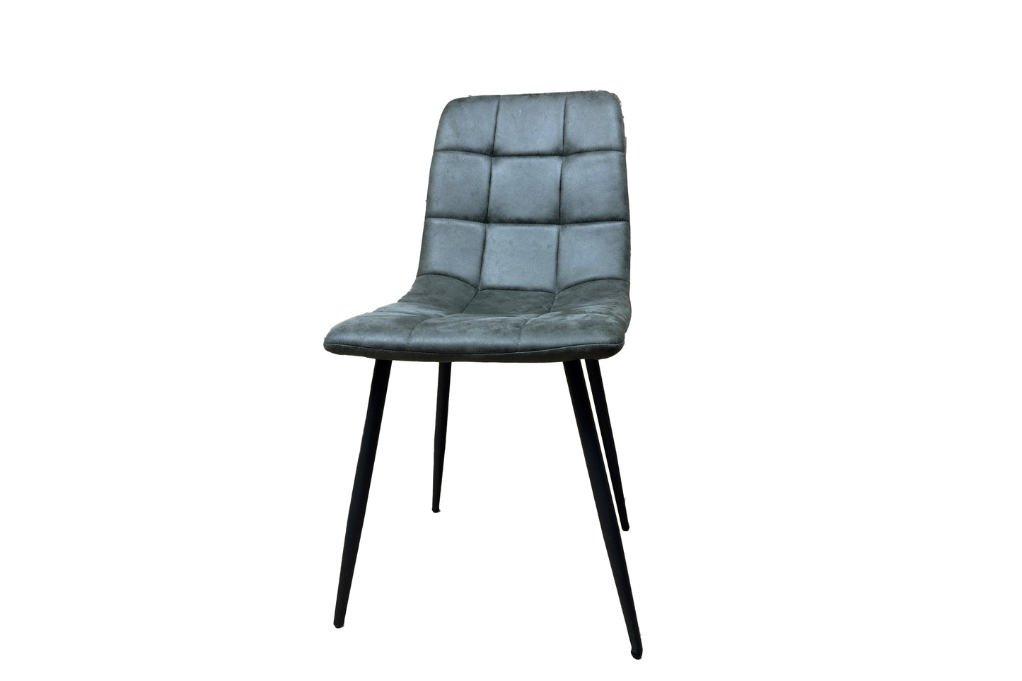 Roxxz Design - Geruite Eetkamerstoel - Antraciet Retour24