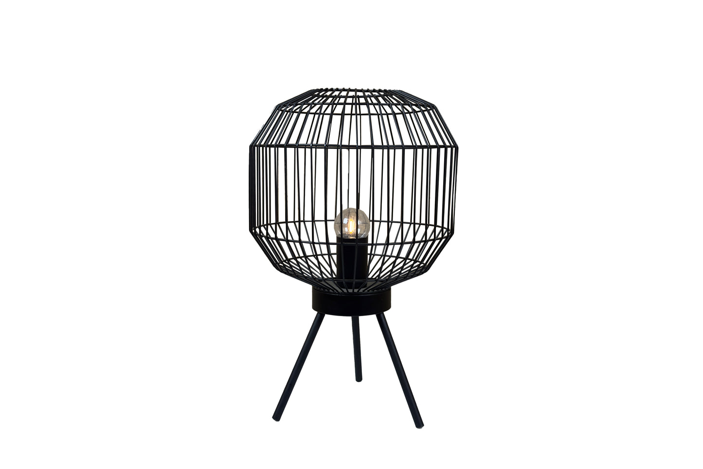 Roxxz Design - Moderne Tafellamp - Zwart - Batterij - E14 Retour24