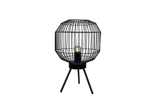 Roxxz Design - Moderne Tafellamp - Zwart - Batterij - E14 Retour24