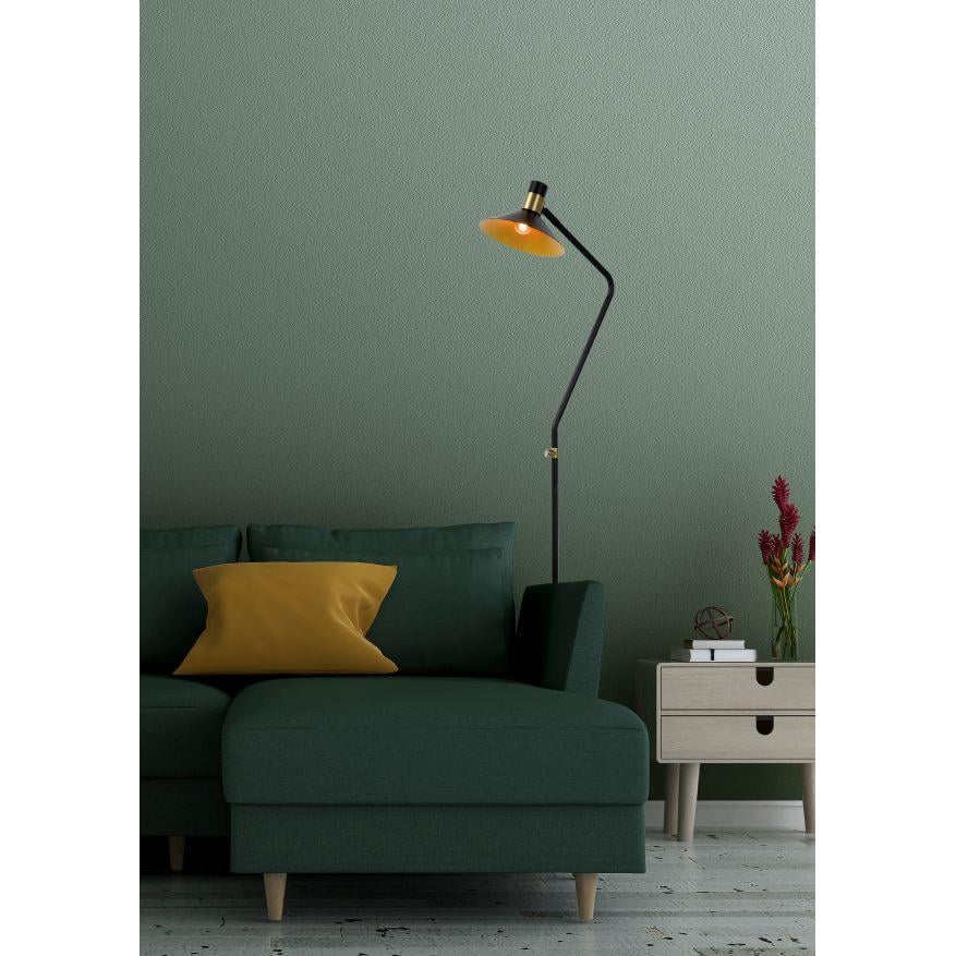 Lucide PEPIJN Vloerlamp 1xE14 - Zwart Retour24