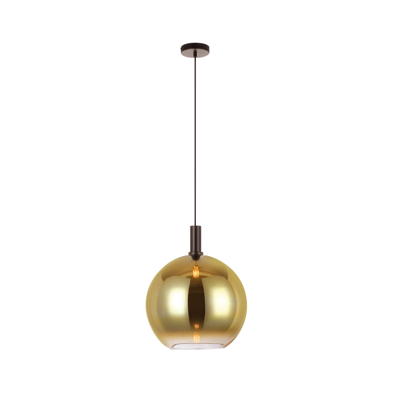 Hanglamp Actis - 1-lichts - Goud (Internet retour)