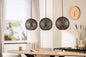 Hanglamp 3-lamps Metaal, kleur Zwart (internet retour)