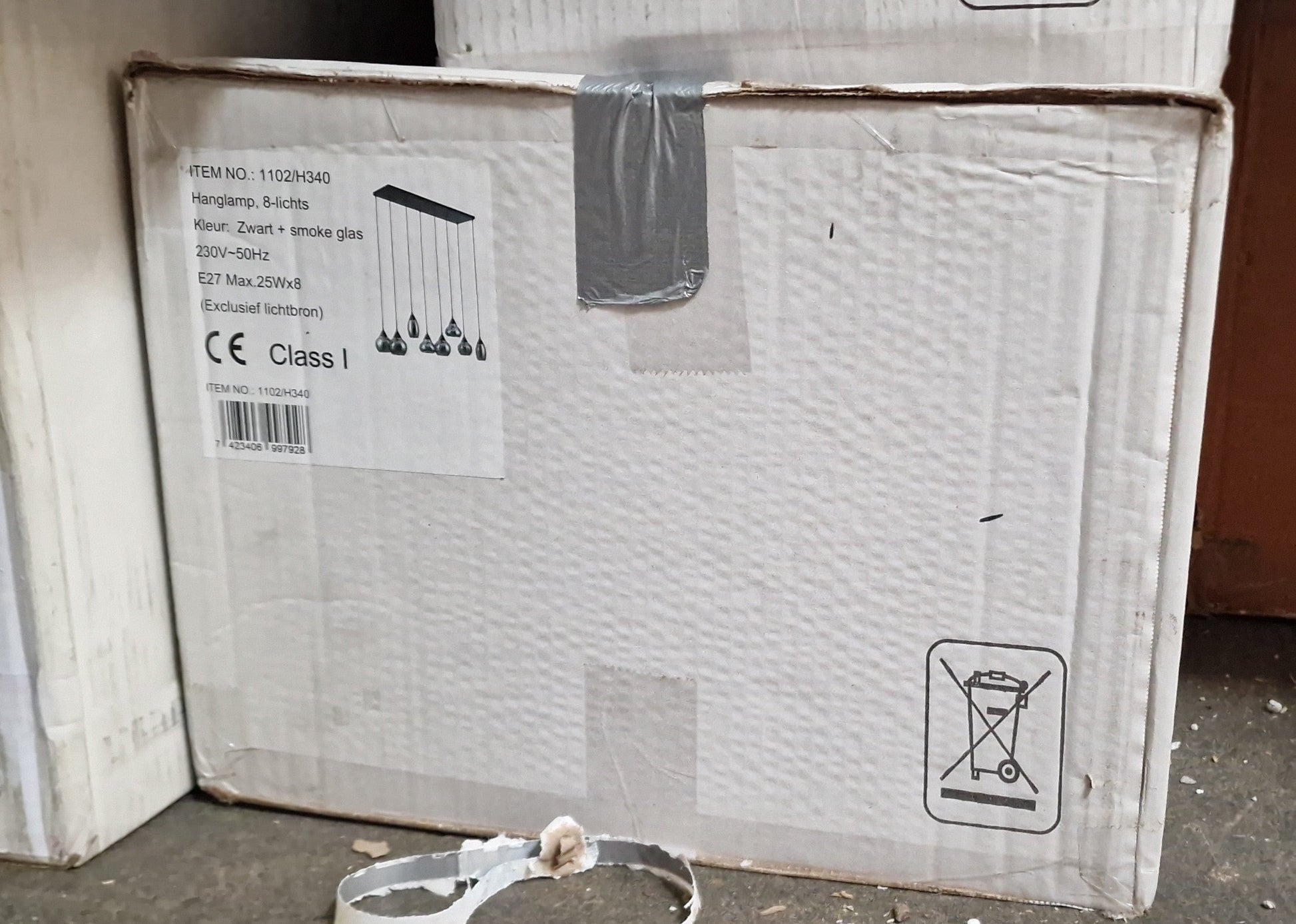 Hanglamp Astraeos - 8-lichts (Internet retour) Retour24