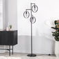 Floor Lamp 3-Light Metal Black (internet retour)