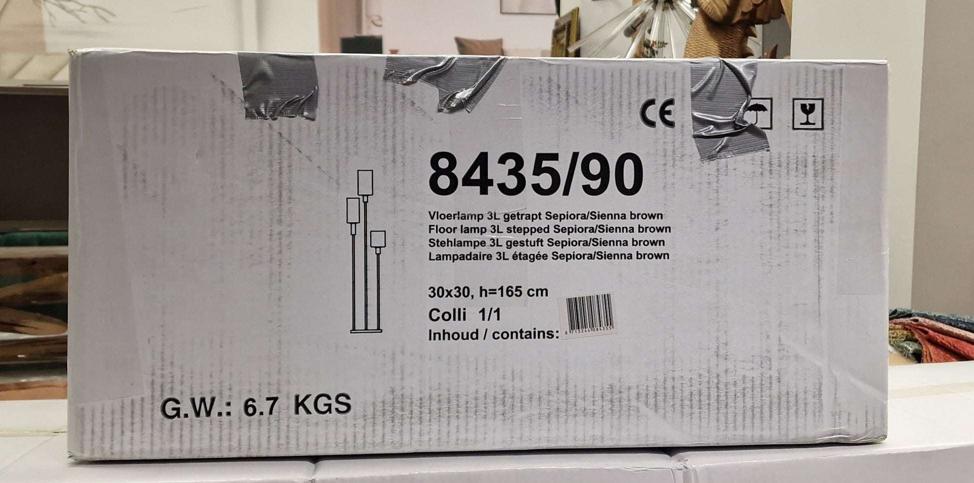 Vloerlamp Lucaro (Internet retour) Retour24