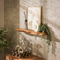 Wandplank Rose - Bruin - Acaciahout - 90 cm (Internet retour)