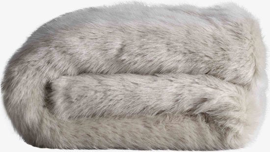 Miles Travel Blanket Arctic Faux Fur M