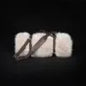 Miles Travel Blanket Arctic Faux Fur M