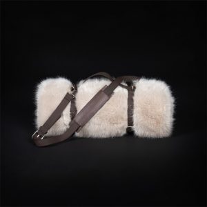 Miles Travel Blanket Arctic Faux Fur S