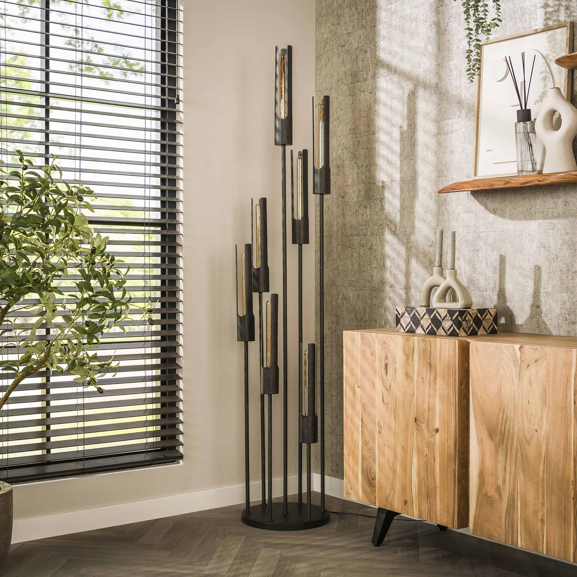 Vloerlamp Lumen - 7-lichts (Internet retour) Retour24