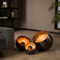 Vloerlamp Breeze - Zwart Nikkel - Metaal - 36 cm (Internet retour)