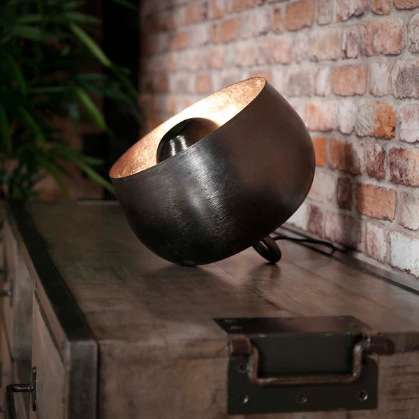 Vloerlamp Breeze - Zwart Nikkel - Metaal - 28 cm (internet retour)