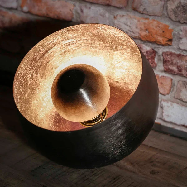 Vloerlamp Breeze - Zwart Nikkel - Metaal - 28 cm (internet retour)
