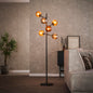 Vloerlamp Molecule - Mix Glass - 6-lichts (Internet Retour)