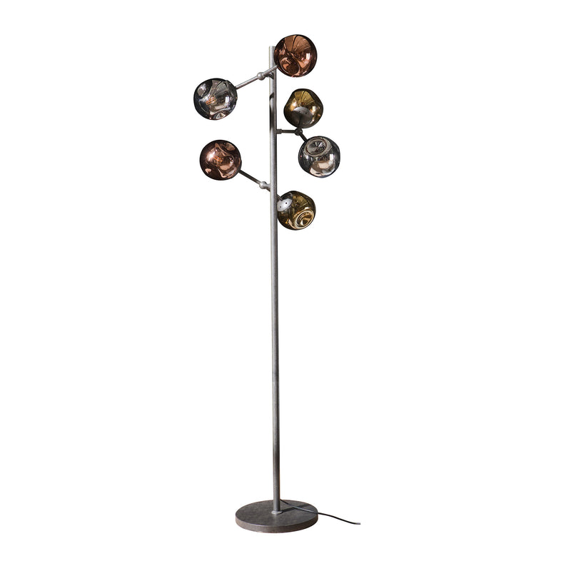 Vloerlamp Molecule - Mix Glass - 6-lichts (Internet Retour)