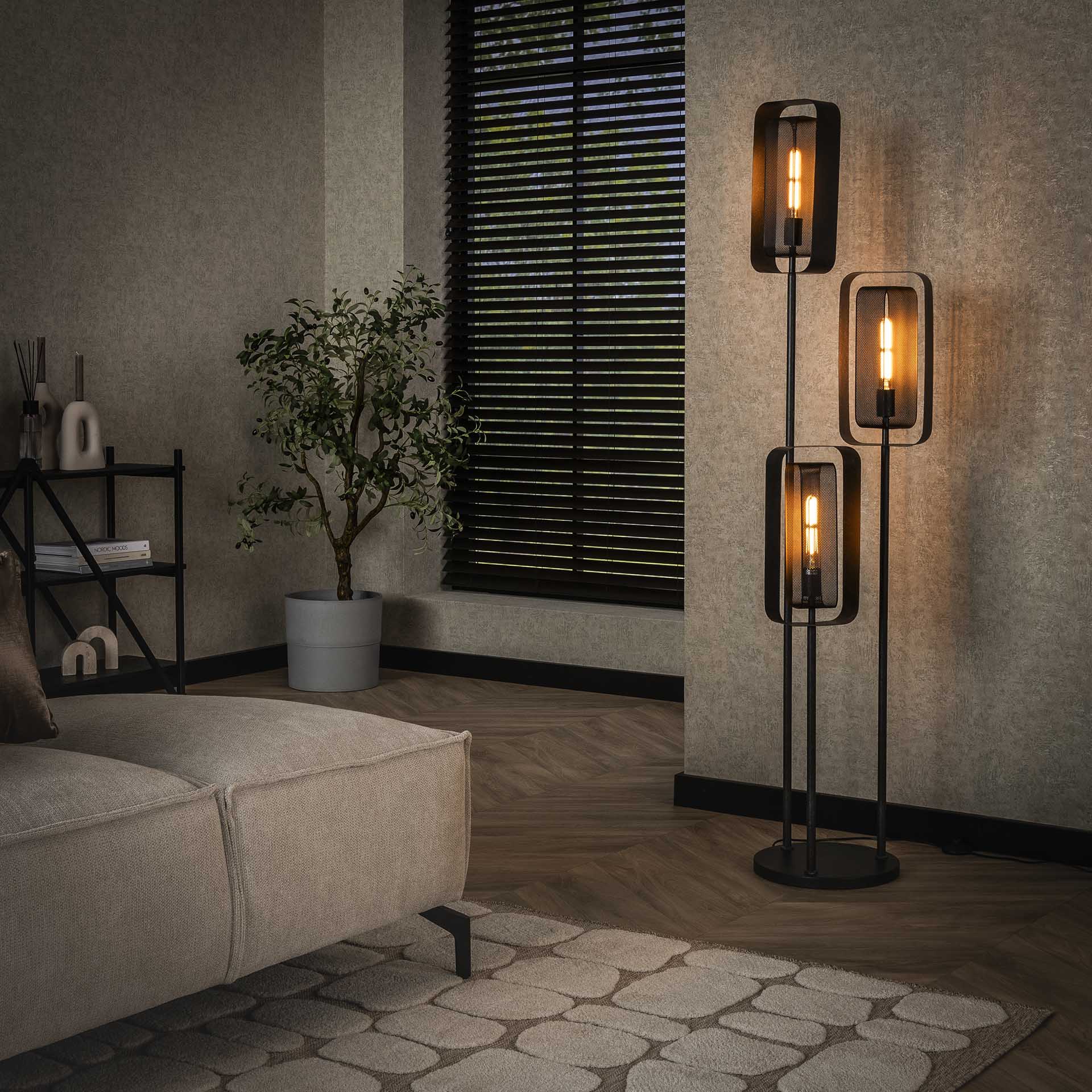 Vloerlamp Flame (Internet retour) Retour24