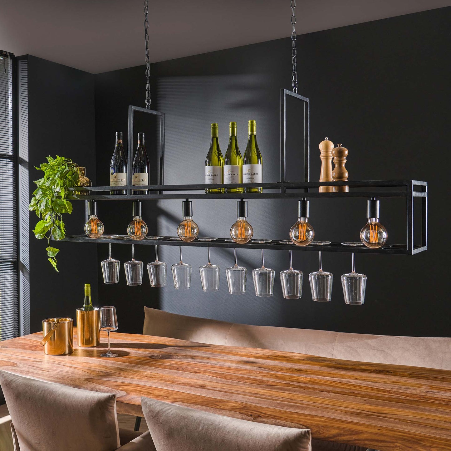 Hanglamp Hugo - 6-lichts (Internet retour) Retour24