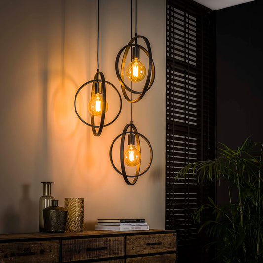 Hanglamp Gava - 3-lichts (Internet retour)