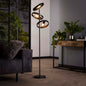 Vloerlamp Amara - Antraciet - Metaal - 155 cm (Internet retour)