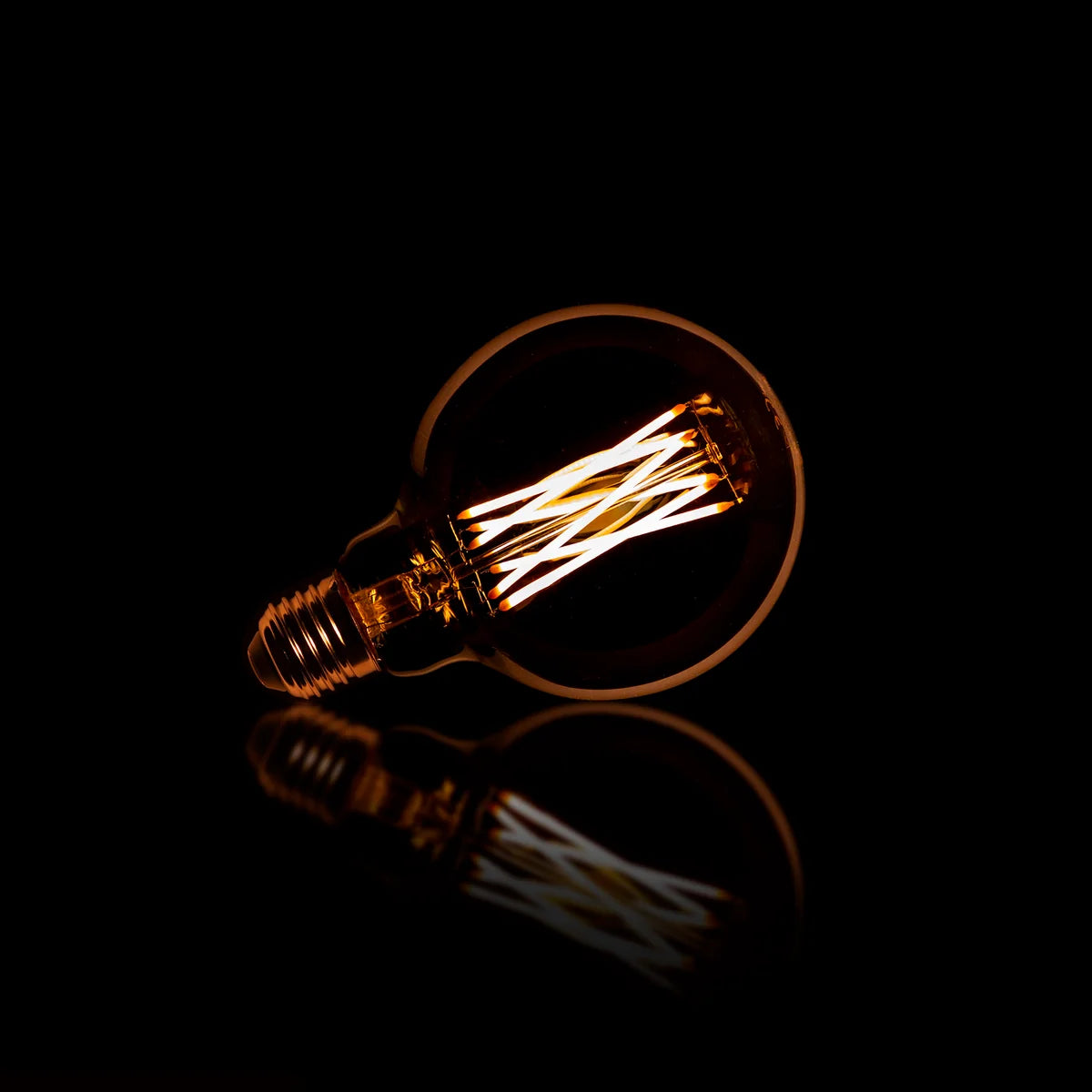 Lichtbron LED [G95] - Amberkleurig - Glas (Internet retour)