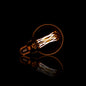 Lichtbron LED [G95] - Amberkleurig - Glas (Internet retour)