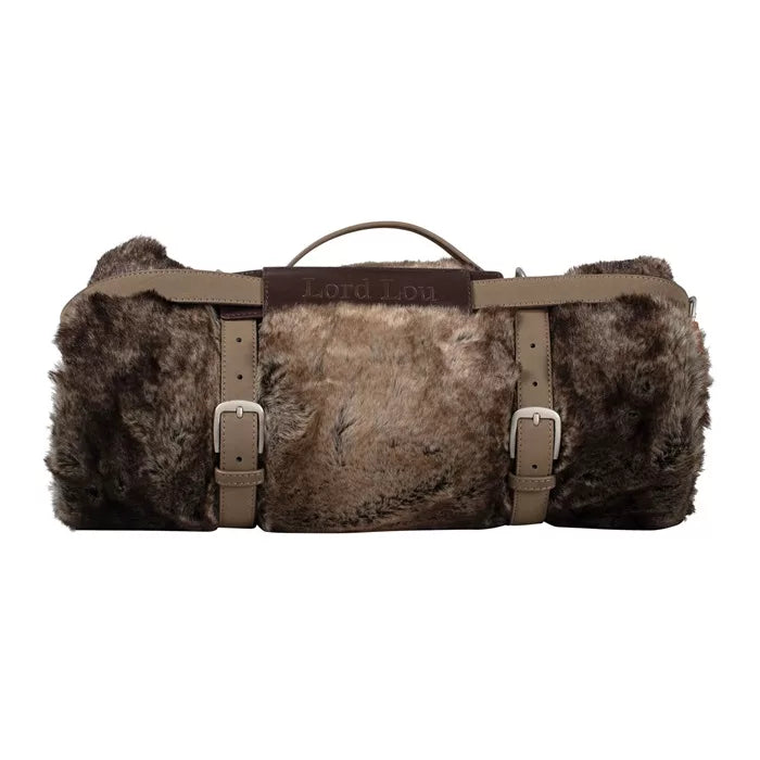 Miles Travel Blanket Silver Fox S