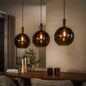 Hanglamp Sira - 3-lichts - Brons (Internet retour)