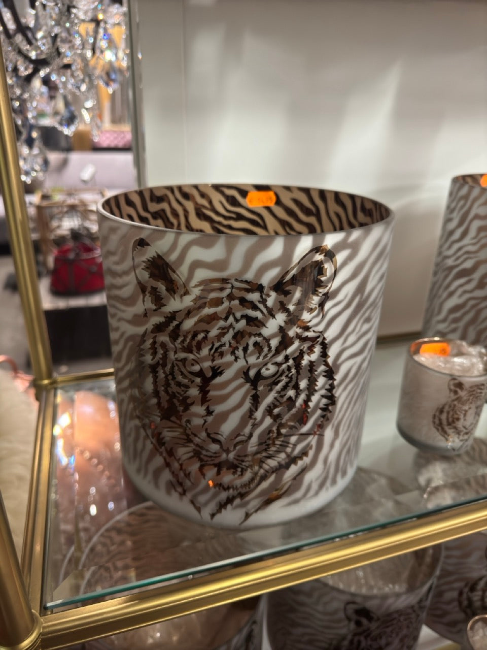 Leeuw pot glas XL - Retour - #119 Retour24