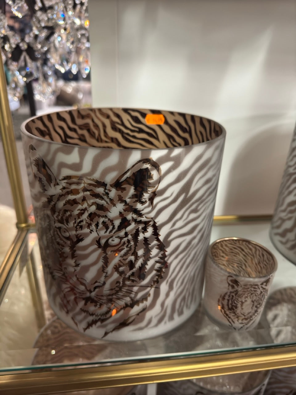 Leeuw pot glas XL - Retour - #119 Retour24