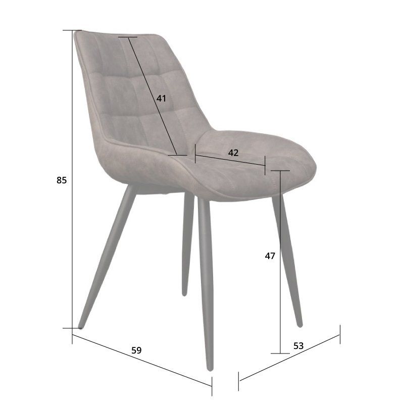 Amsterdam dining chair 4st