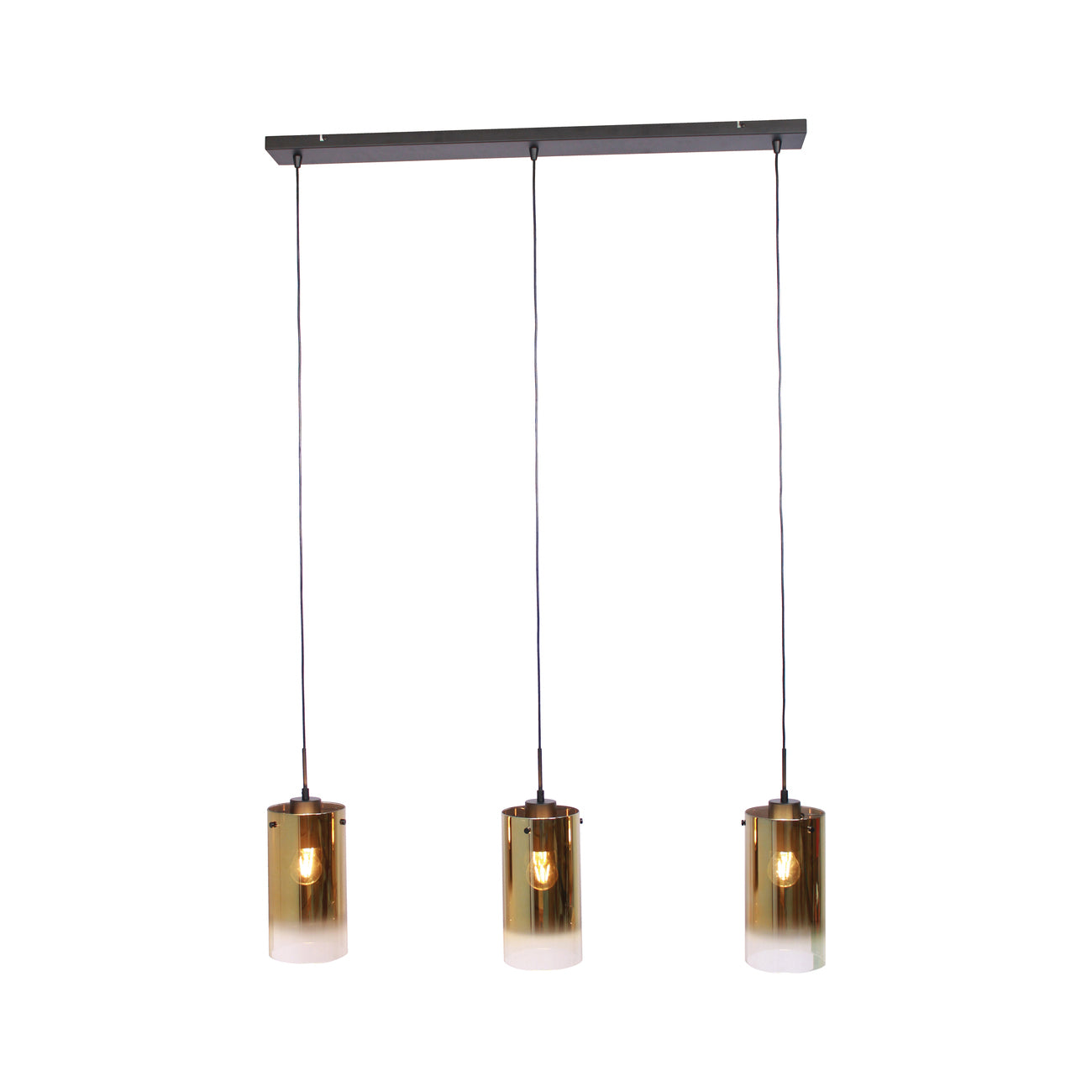 Hanglamp Stylus - 3-lichts - Goud (Internet retour)