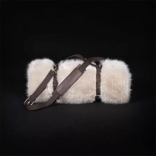 Miles Travel Blanket Arctic Faux Fur M